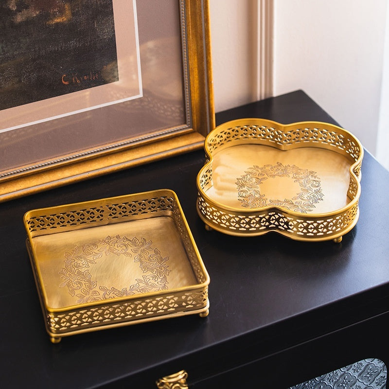 GoldenAura™ Decor Tray