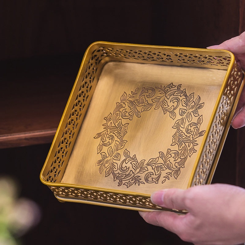 GoldenAura™ Decor Tray