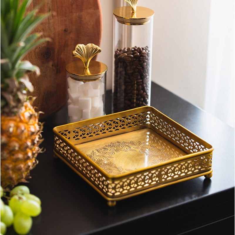 GoldenAura™ Decor Tray