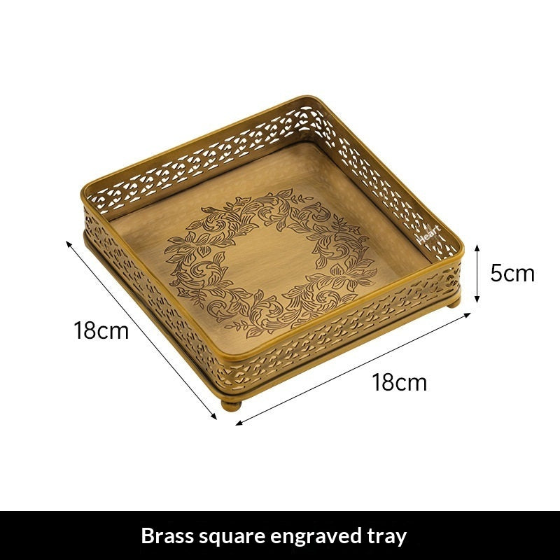 GoldenAura™ Decor Tray